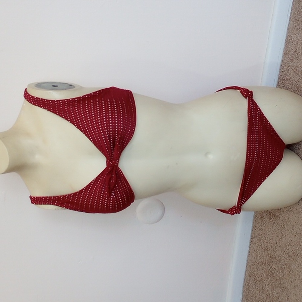 A&F Burgundy Bikini Set